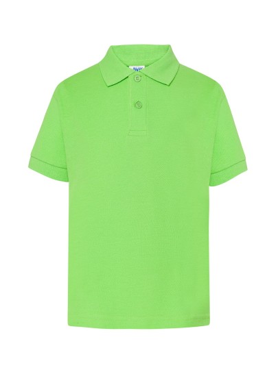 Laste polosärk sirge lõige / Lime