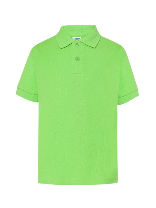 Laste polosärk sirge lõige / Lime