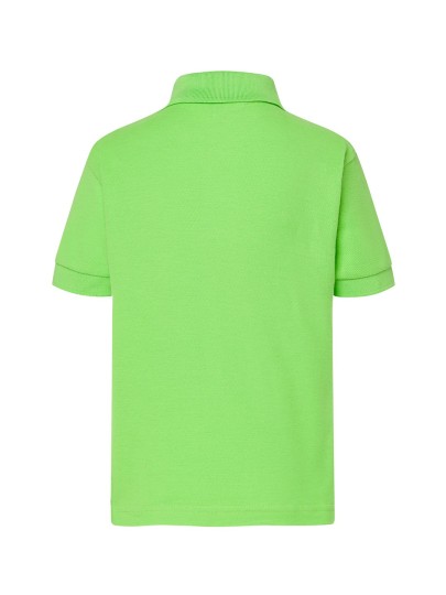 Children's Polo straight cut /Lime