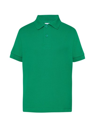 Laste polosärk sirge lõige /Kelly-green