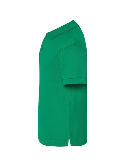 Children's Polo straight cut /Kelly-green