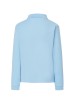 Children's Polo long sleeve straight cut / Sky-blue