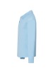 Children's Polo long sleeve straight cut / Sky-blue