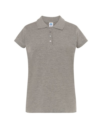 Ladies´polo / Grey-melange