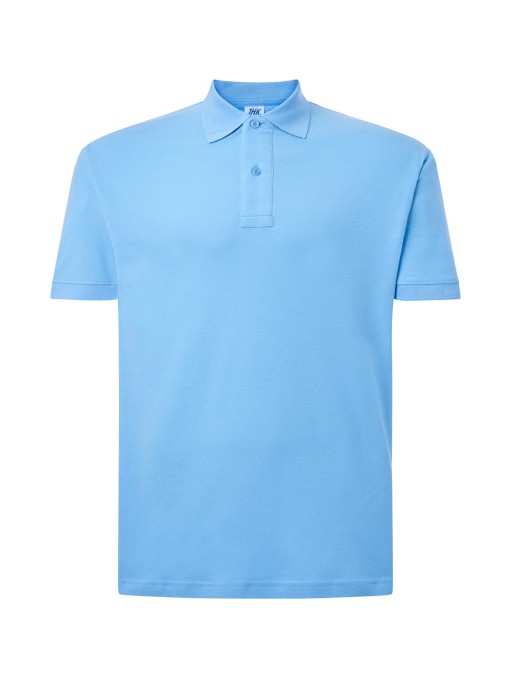 Polo shirt for young men PORA210 /Sky blue