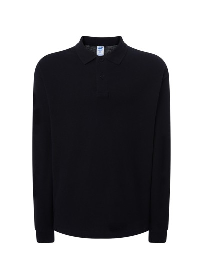 Polo shirt for young men PORA210LS /Black