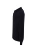 Polo shirt with long sleeves for men / Black