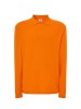 Noormeeste ja meeste pikkade varrukatega polosärk PORA210LS /Orange