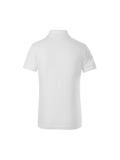 Laste kitsalõikeline polosärk 222 valge / White