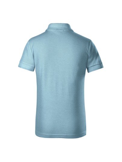 Laste kitsalõikeline polosärk 222 helesinine / Sky-blue