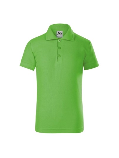 Children's Polo slim fit / Apple-green