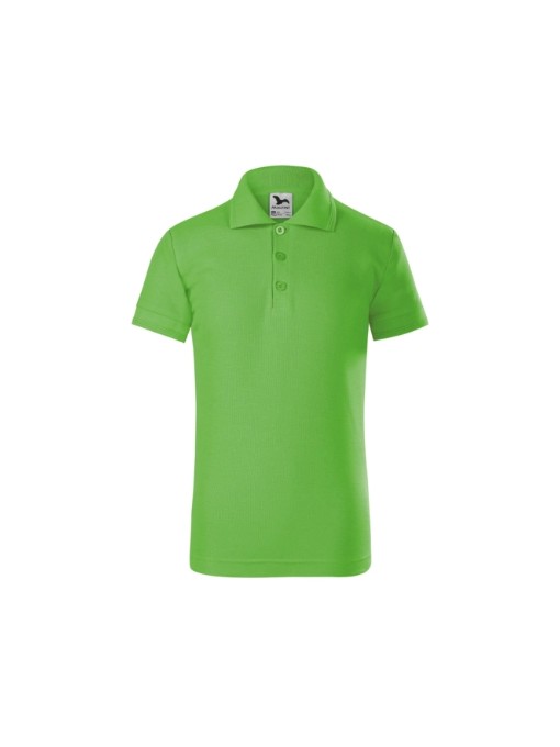 Children's Polo slim fit / Apple-green