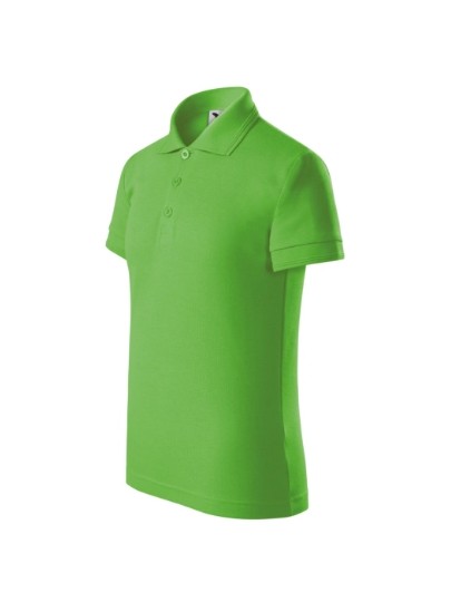 Children's Polo slim fit / Apple-green