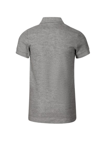 Children's Polo slim fit / Dark grey melange