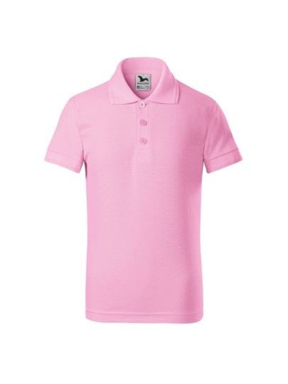 Laste kitsalõikeline polosärk 222 / Pink