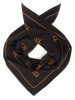 XXI scarf black with XXI logos