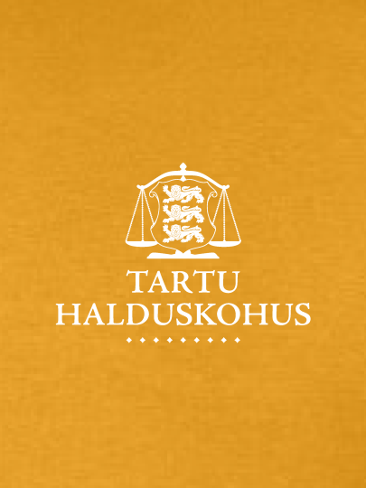 copy of Tartu Maakohus - Kuldkollane unisex pusa