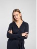 BRENDA dark blue dress
