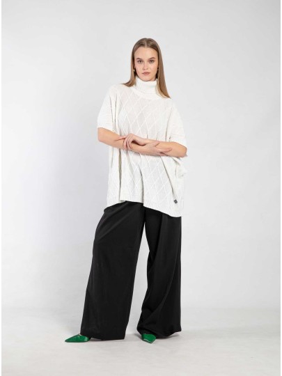 copy of MIINA merino wool pontso black