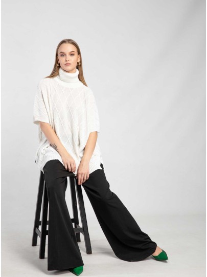 copy of MIINA merino wool pontso black