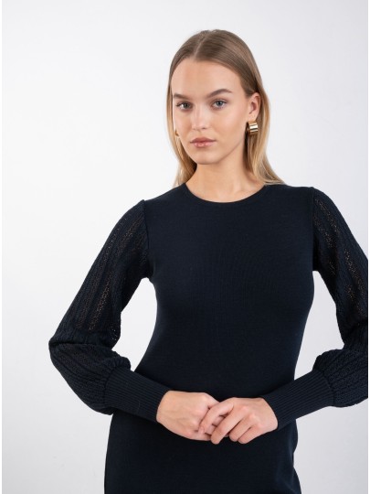 JANELY dark blue dress