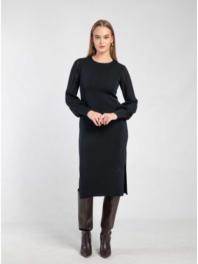 JANELY dark blue dress