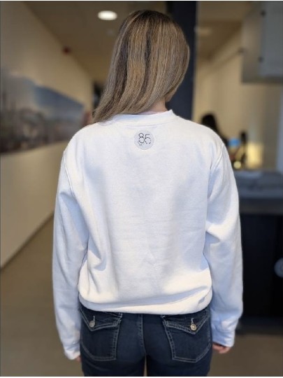 TIK85 PUFF ERI Noorte pusa valge/ white