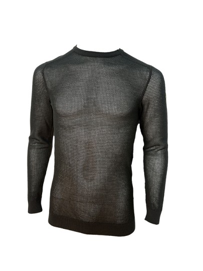 Men's 100% merino wool long sleeved T-shirt Rene 1