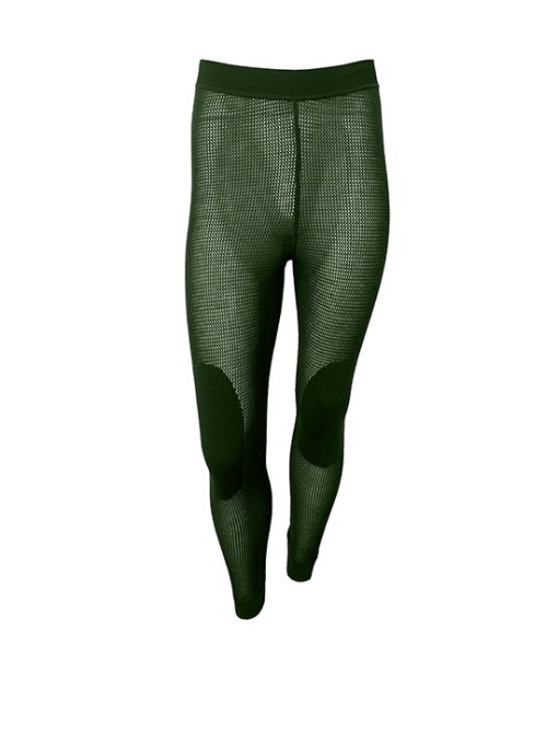 Men´s olive green 100% Merino Wool Leggings RENE 2