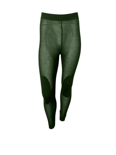 Women´s olive green 100% Merino Wool Leggings Regina 2
