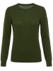Naiste oliiviroheline 100% Meriinovillane Särk Kristina 1