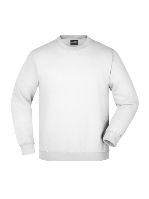 Round Sweat / White