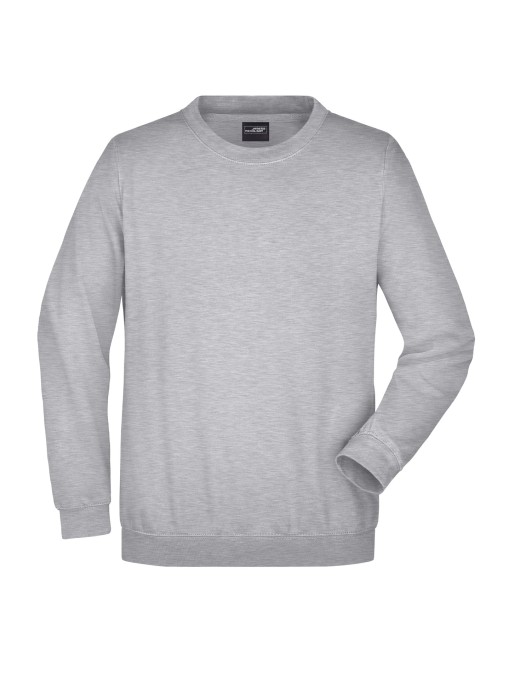 Round Sweat Heavy Junior / Grey-heather