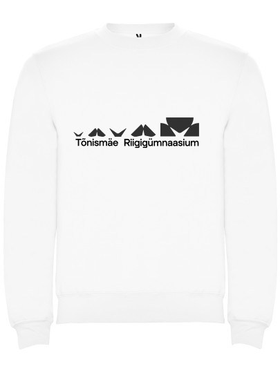 TORG Round Sweat ROLY1070 design 2 / White