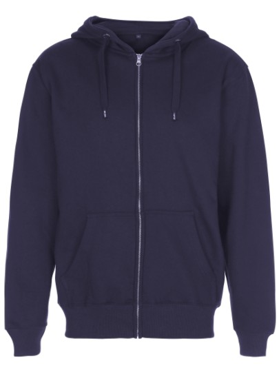 Hooded zip sweat ST722 / Blue navy