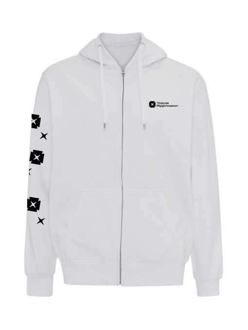 TORG Hooded zip sweat ST722 / White