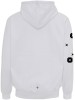 TORG Hooded zip sweat ST722 / White