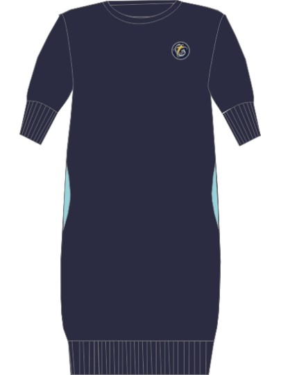 Tähesaju VIKY Dress for Girls / Navy