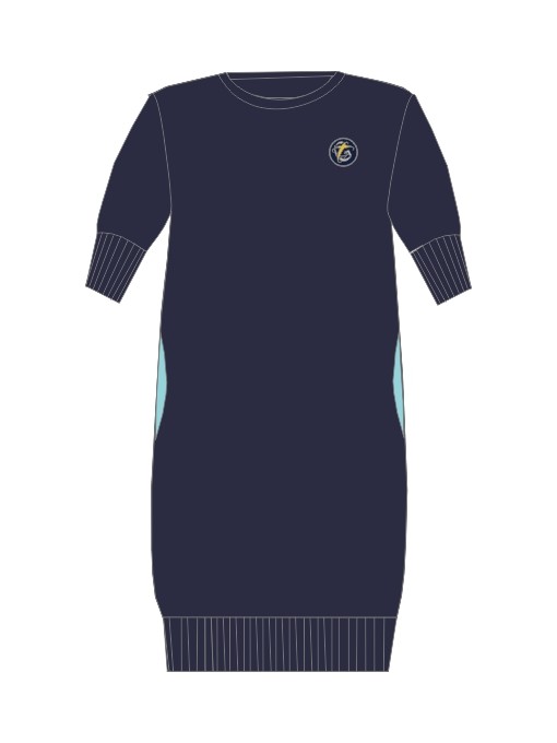 Tähesaju VIKY Dress for Girls / Navy