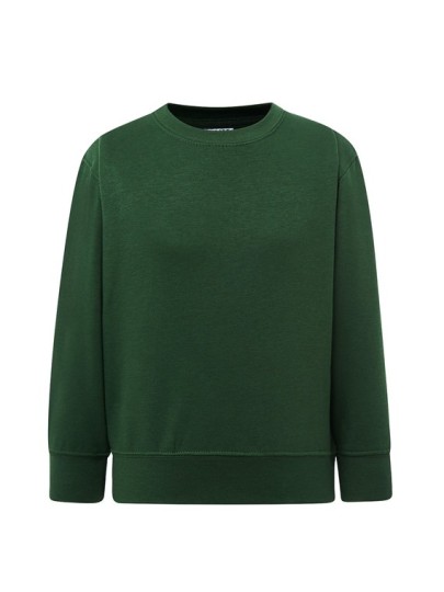 Round Sweat Junior / Bottle green