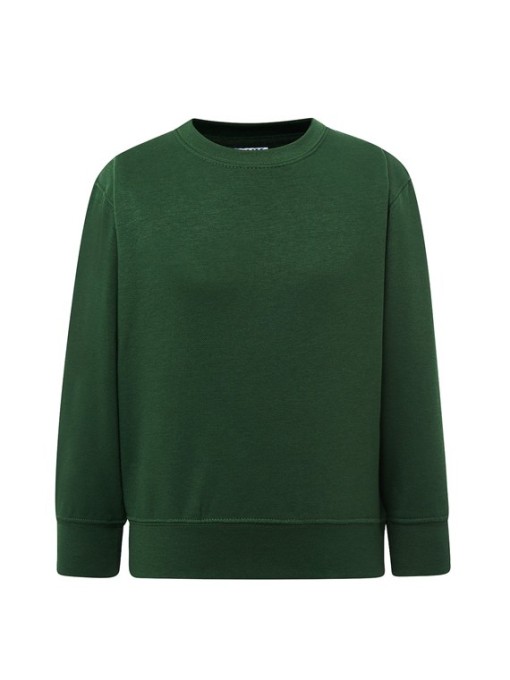 Round Sweat Junior / Bottle green
