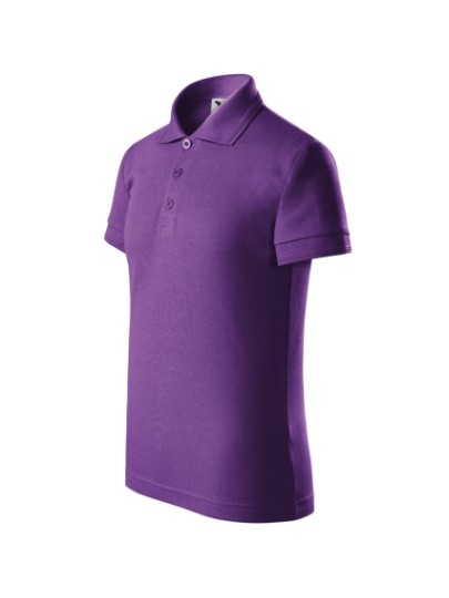 Children's Polo slim fit / Purple