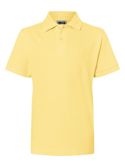 Children's Polo wide cut / light yellow
