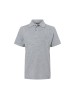 Children's Polo wide cut / grey heather