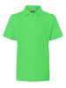 Children's Polo wide cut / lime green
