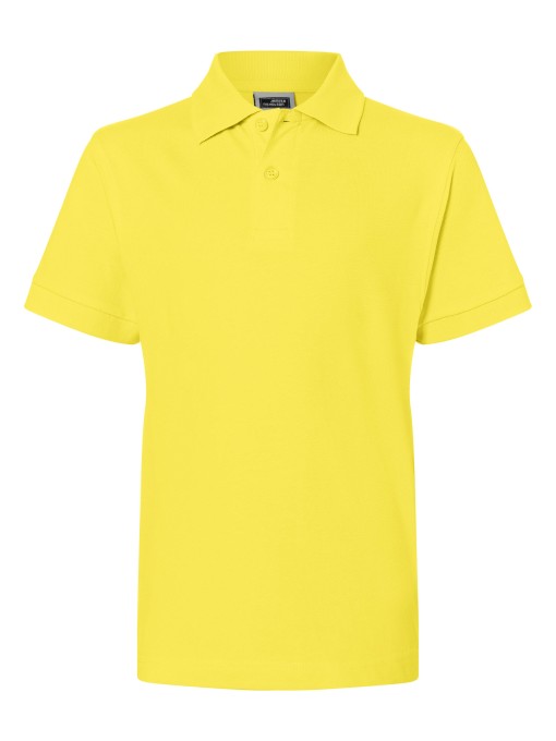 Children's Polo wide cut / yellow