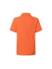 Children's Polo wide cut / dark orange