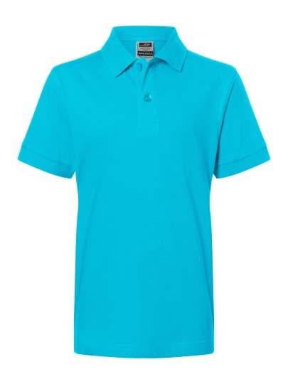 Laste polosärk avar lõige / turquoise