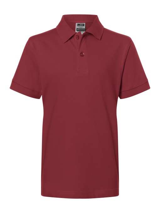 Children's Polo wide cut / wine