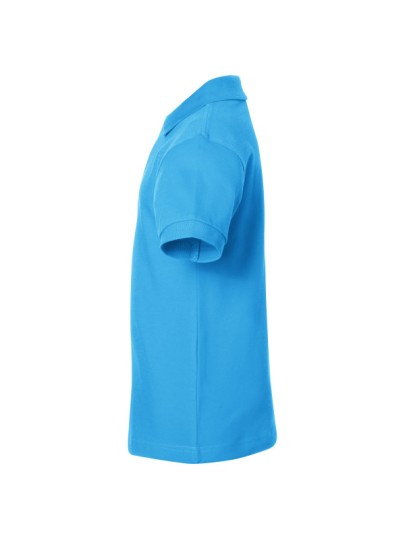 Children's Polo  wide cut / aqua